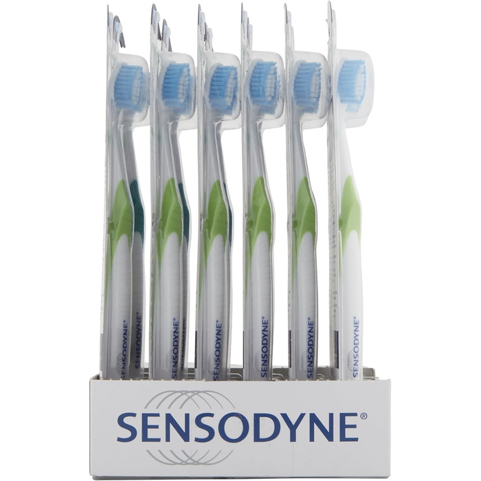 М'яка зубна щітка Sensodyne Daily Care, упаковка 12 шт.