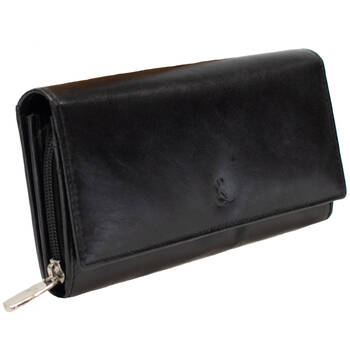 Гаманець жіночий шкіряний Semi Line RFID Black (P8264-0)