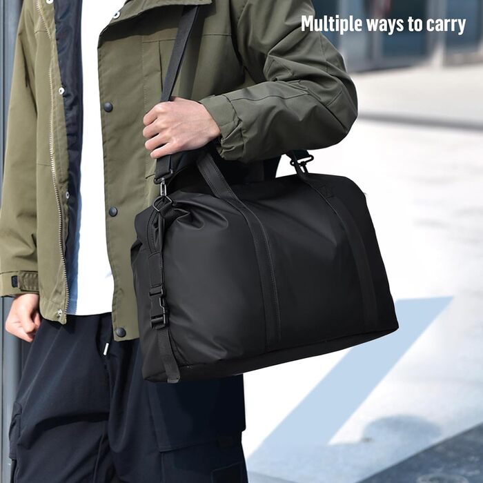 Дорожня сумка Ryanair для ручної поклажі 40x20x25, водонепроникна шкіряна дорожня сумка з ремінцем на плече