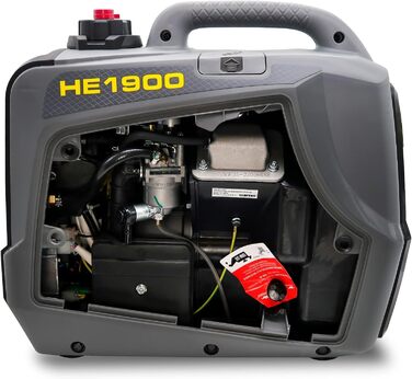 Двопаливний інверторний генератор - Портативний бензиновий/зріджений газорозподільний генератор потужністю 2300 Вт - 4-тактний аварійний генератор з системою AVR - Тихий, легкий, компактний - Можлива паралельна робота