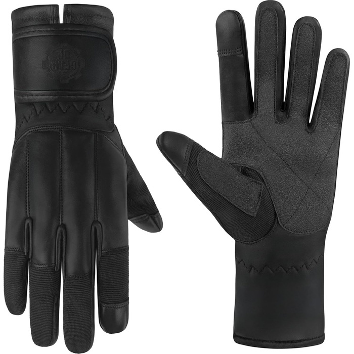 Рукавички normani Security для кварцового піску з натуральної шкіри, довга версія XL