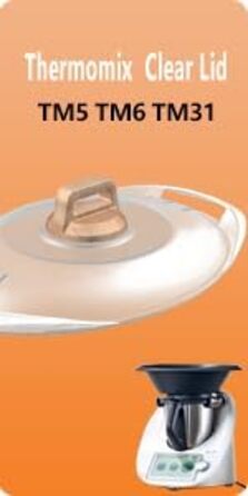Кришка для Varoma Thermomix TM5 TM6 TM31, Кришка каструлі з термостійкою ручкою, Насадка для пароварки