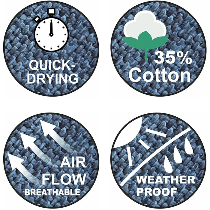 Ваш GEAR Boracay - Підвісне крісло з оббивкою сидінь сірого або бежевого кольору - максимум 240 кг Протестовано TV - Підвісне кріс