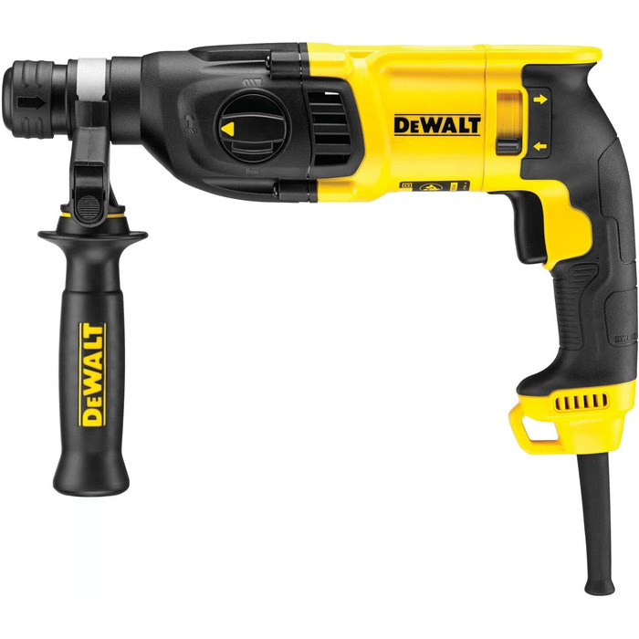 Комбінований перфоратор DEWALT SDS-plus (26 мм) D25133K (800 Вт, макс. енергія одного удару 2,6 Дж, електропневматичний ударний ме