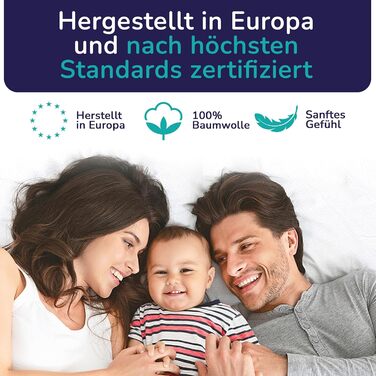 Подушка для шиї ZenPur, 2 шт., 40x60-13 см, подушка з піни з ефектом пам&39яті - ергономічна подушка для сну для шиї та плечей, сертифікована Oeko-TEX, середня, 2 шт., 40 x 60 x 13 см