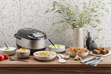 Мультиварка Russell Hobbs 11-в-1 рисоварка, повільна плита, пароварка, повільна плита, бакбутомат, йогуртниця тощо Мультиварка (5,0 л, цифровий дисплей, кришка проти конденсату) 21850-56