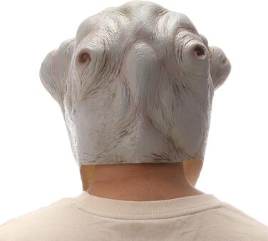 Маска прибульця PartyHop, моторошна латексна реалістична маска для голови, костюм для вечірки на Хелловін, карнавалу, параду