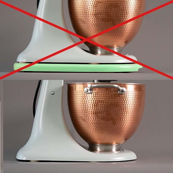 Професійна розсувна ніжка Kitty 'Mover сумісна з KitchenAid 4.3 і 4.8 літрів