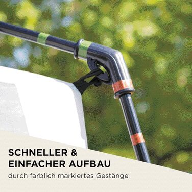 Восьмикутник Coleman з великими вікнами, панорамний огляд на 360, стабільна конструкція зі сталевих стовпів, повністю інтегроване підлогове покриття, просте встановлення, 100 водонепроникний, зелений/затемнюючий, одинарний