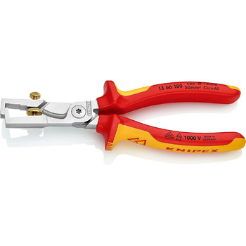 Стрипер KNIPEX StriX зі спеціальними ножицями для кабелю, 13 66 180 SB