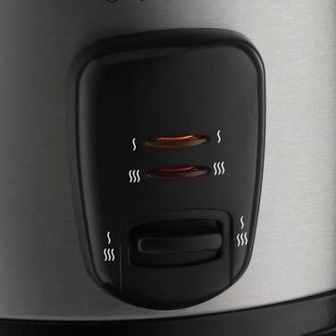 Рисоварка Russell Hobbs 1,8 л в комплекті з пароваркою (функція підтримки тепла, каструля з антипригарним покриттям, ложка для рис