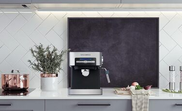 Кавоварка Steinborg Машина для портафільтра 15 бар Кавоварка з портафільтром з піноутворювачем молока Машина для капучино Резервуар для води об'ємом 1,6 літра