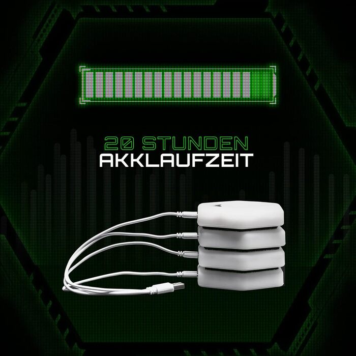 Світло для тренування реакції METIS 4/8 QTY - покращують рефлекси та швидкість реакції Підключення до додатку Пакет з 8 шт.