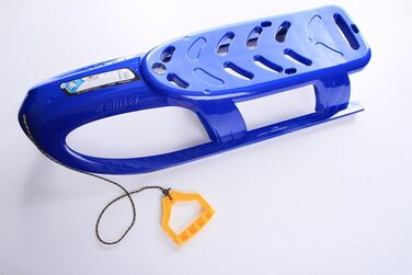 Невідомі санки Дитячі санки з пластикового троса з металевими полозами Bullet 3 кольори (сині)