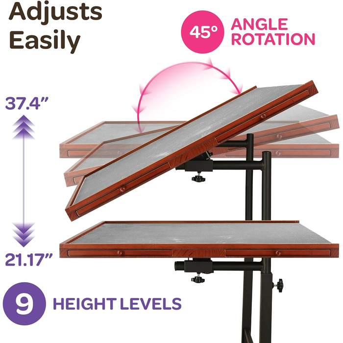 Стіл-головоломка JoyBerri/Стіл-головоломка, що перекочується - Пазл-панель на 1500 елементів із бонусною головоломкою/Портативні с
