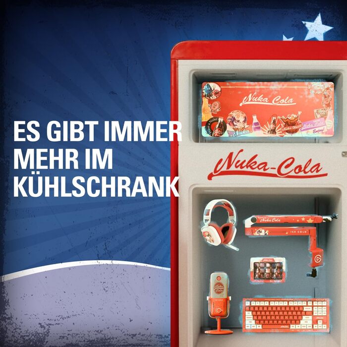 Преміальний USB-конденсаторний мікрофон Elgato Wave3 Nuka-Cola (Fallout Special Edition) для стрімінгу, подкастів та геймінгу