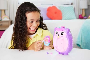 Подорожній набір 2-в-1 Polly Pocket Мама-їжачок та малюк