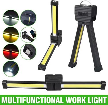 Ліхтарик для спортзалу адаптивне налаштування світла, портативний світильник для позування, складний, 7 рівнів, з регульованою яскравістю, водонепроникний, з гачком, ліхтарик для фітнесу, дому, кемпінгу, тренувань, бодібілдингу