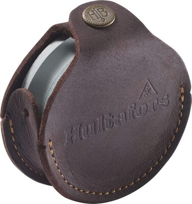 Точильний камінь, 840792, Преміум-класу (зернистість 180/600) у стильному та міцному шкіряному чохлі, універсальний розмір, сірий