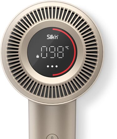 Фен Silk'n I SilkyAir Pro HDB003 I Фен преміум-класу з безщітковим двигуном і водно-іонною технологією I 3 насадки, термостійкий к