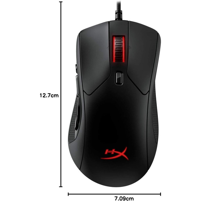 Ергономічна - 11 програмованих кнопок RGB Ігрова миша дротова Pulsefire Raid Single