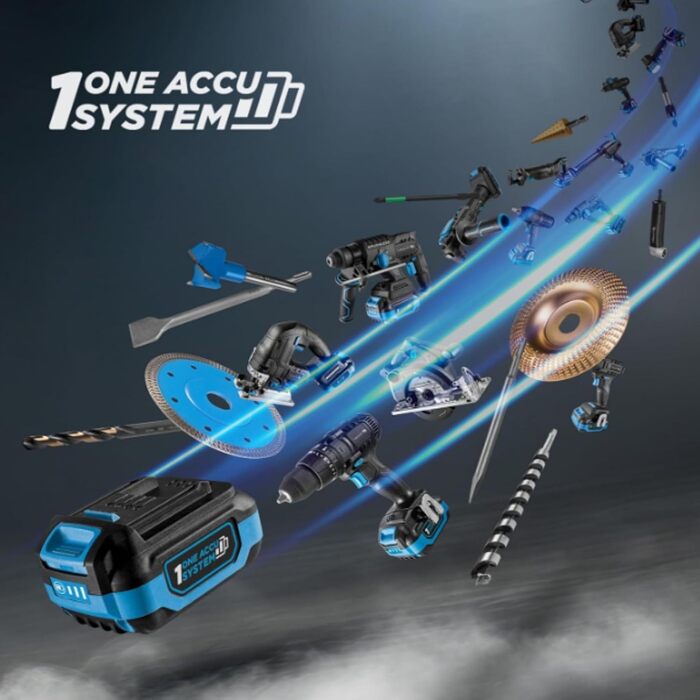 Зарядний пристрій HGERT TECHNIK 4A 18V, функція швидкої зарядки, захист від перегріву та короткого замикання, індикатор зарядки, ефективна зарядка, ідеально підходить для акумуляторів 2A, 4A, 6A