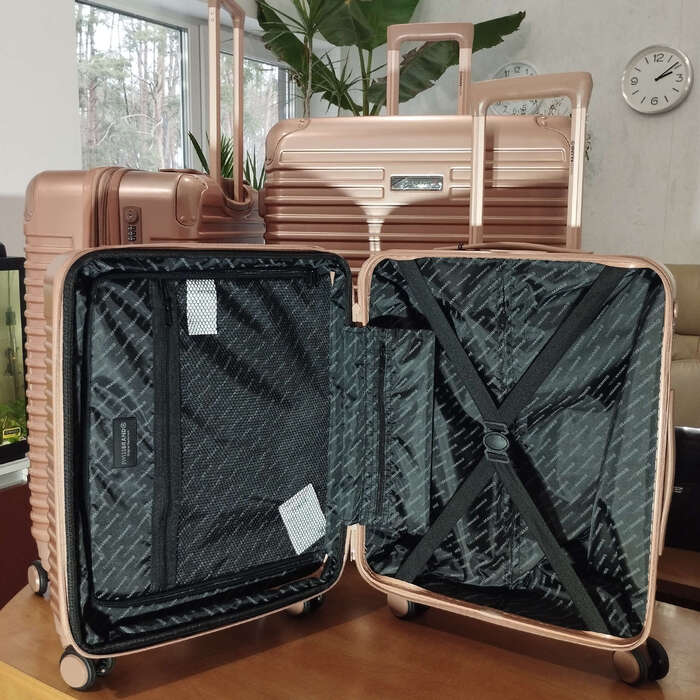 Валіза Swissbrand Rome (L) Rose Gold (SWB_LHROM003L)