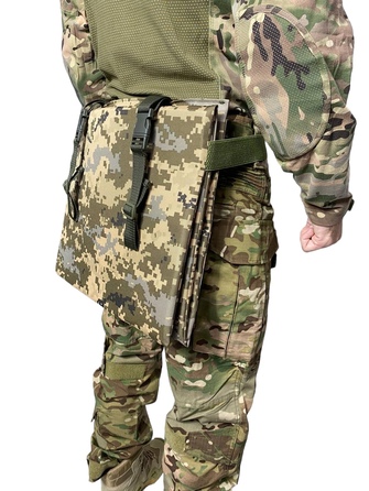 Потрійний тактичний каремат Ranger піксель (RA8910)