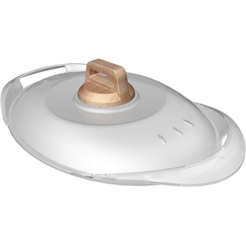 Кришка для Varoma Thermomix TM5 TM6 TM31, Кришка каструлі з термостійкою ручкою, Насадка для пароварки