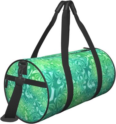 Дорожня сумка-циліндр з геометричним малюнком, спортивна сумка для чоловіків та жінок, сумка-мішок, спортивна дорожня сумка