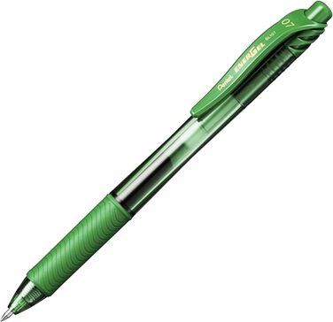 Ручка Pentel Energel X BL107 Gel Rollerball, висувна, наконечник 0,7 мм, пакет молюсків (12 шт. , незамінна) Essential 12 шт.