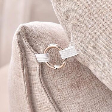 Подушка для спинки дивана, трикутна подушка для дивана, велика клиноподібна подушка для дивана, трикутна подушка для узголів&39я ліжка, подушка для читання з регульованою опорою для шиї, знімний чохол, який можна прати (6 x 45x45 см)