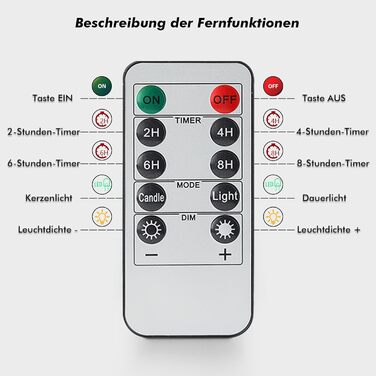 Світлодіодних бездротових різдвяних вогнів з 2 пультами Rhytsing