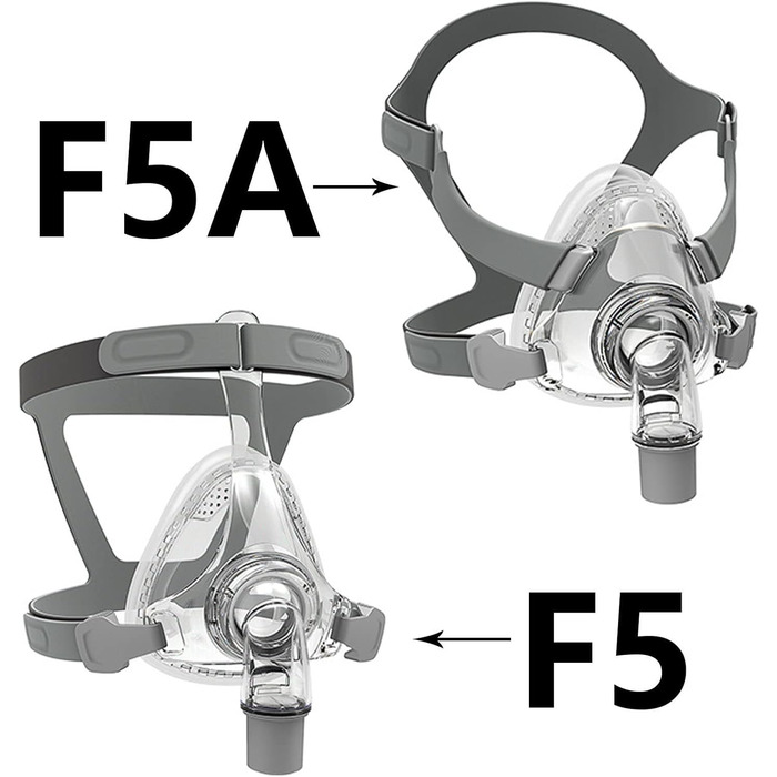 Повнолицева маска, універсальна маска для носа, маска для сну з регульованою вільною маскою для сну, F5A-M