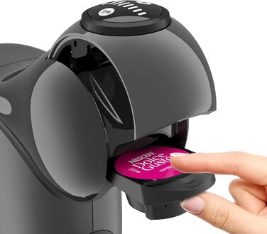 Антрацит Кавоварка капсульна автоматична NESCAF DOLCE GUSTO GENIO S by KRUPS антрацит Кавоварка капсульна KP243B антрацит