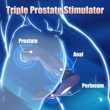 Анальний вібратор PinkLure, з пультом, 9 режимів вібрації та 9 режимів обертання