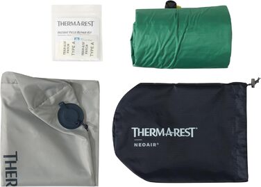 Килимок для сну Therm-a-Rest NeoAir Venture для кемпінгу та походів, сосна, великий, 63,5 x 190,8 см (25 x 77 дюймів) з оновленою сумкою для зберігання