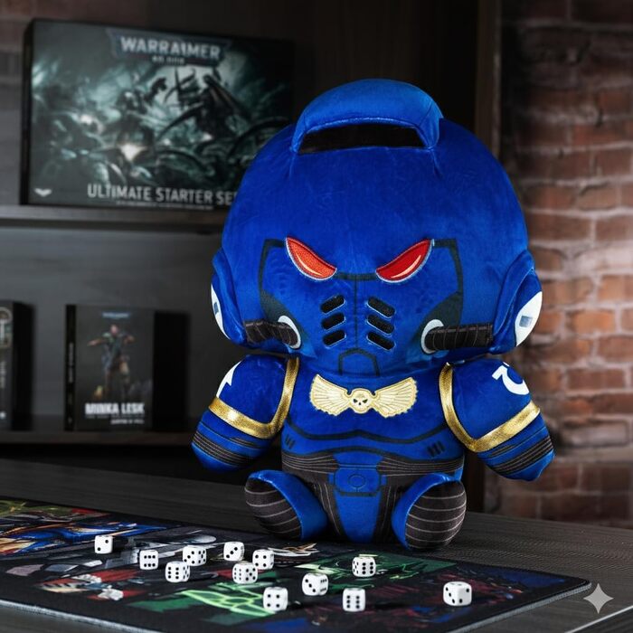 Плюшева іграшка TOMY Warhammer Space Marine мерч Warhammer 40k