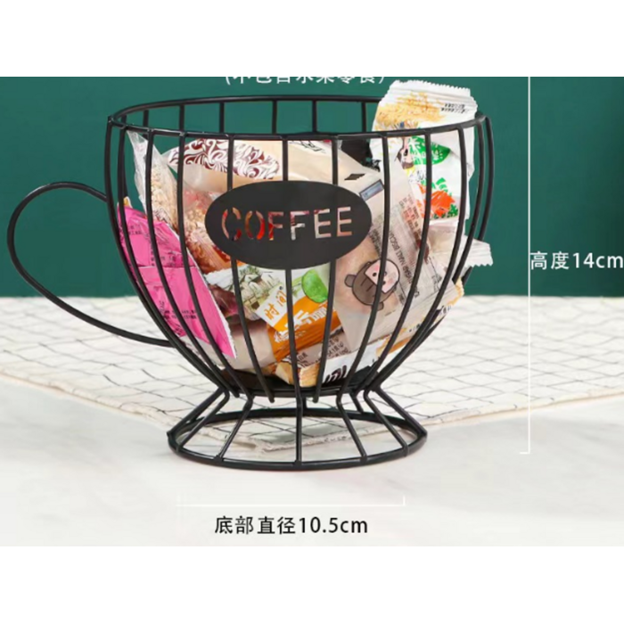 Ваза для фруктів Viva Lacy Cup Black (6983943)