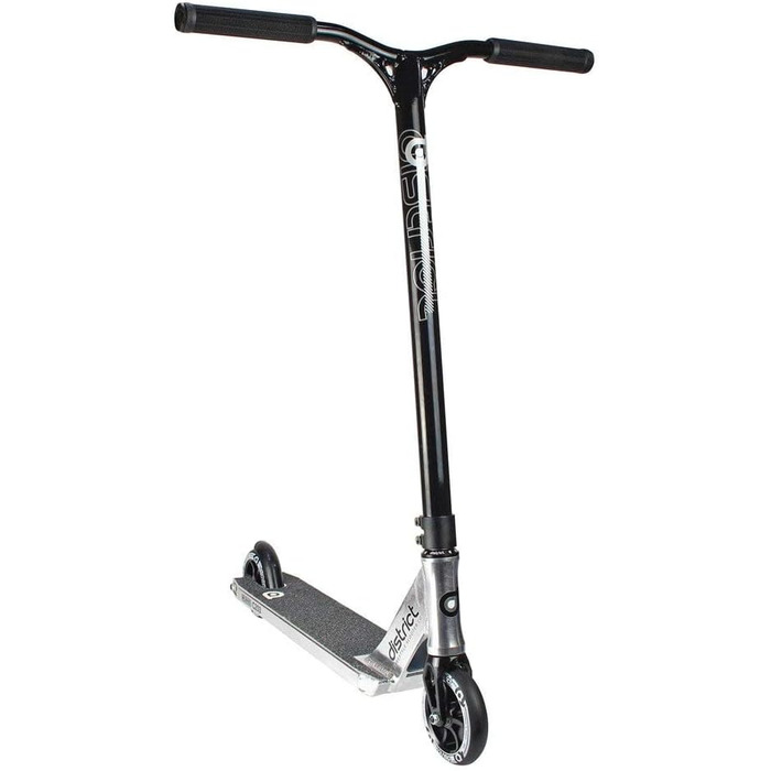 Самокат District C-Series C253 Pro Stunt Scooter полірований / чорний