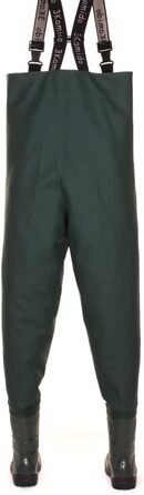 Вейдерси для підлітків, міцні підтяжки, сумка для перенесення та зберігання, суцільна підошва, чорний, зелений та джинсово-синій кольори, розміри 36, 37, 38, 39, 40, 41, 42 EU, дитячі рибальські черевики розмір 36 зеленого кольору