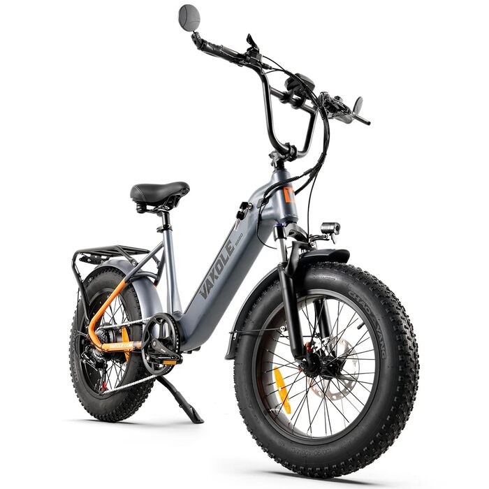 Чоловічий електровелосипед SG20 20x4,0 дюймів з акумулятором 48 В 14,4 Аг, двигуном 250 Вт та швидкістю 25 км/год, запасом ходу до 110 км, для щоденних поїздок, міста та бездоріжжя