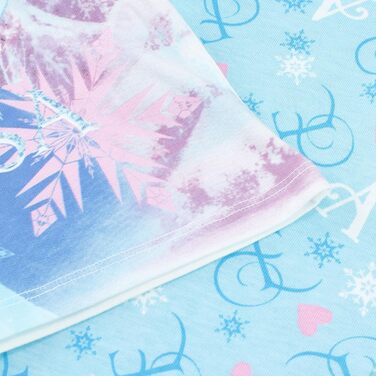 Піжами для дівчаток Disney Дитячі піжами "Крижане серце" зі 100 бавовни Довгі піжами Ельзи та Анни, розмір 110, сині