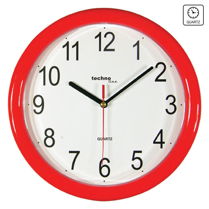 Годинник настінний Technoline WT600 Red (WT600 rot)
