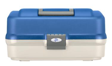 Коробка для рибальських снастей унісекс для дорослих, біло-синя, 396 x 235 x 203 мм, 145585