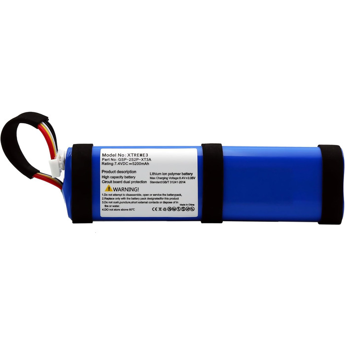 Акумулятор BLESYS для JBL Xtreme 3-го покоління, 7.4V літій-іонний акумулятор GSP-2S2P-XT3A для Bluetooth-колонки JBL Xtreme 3