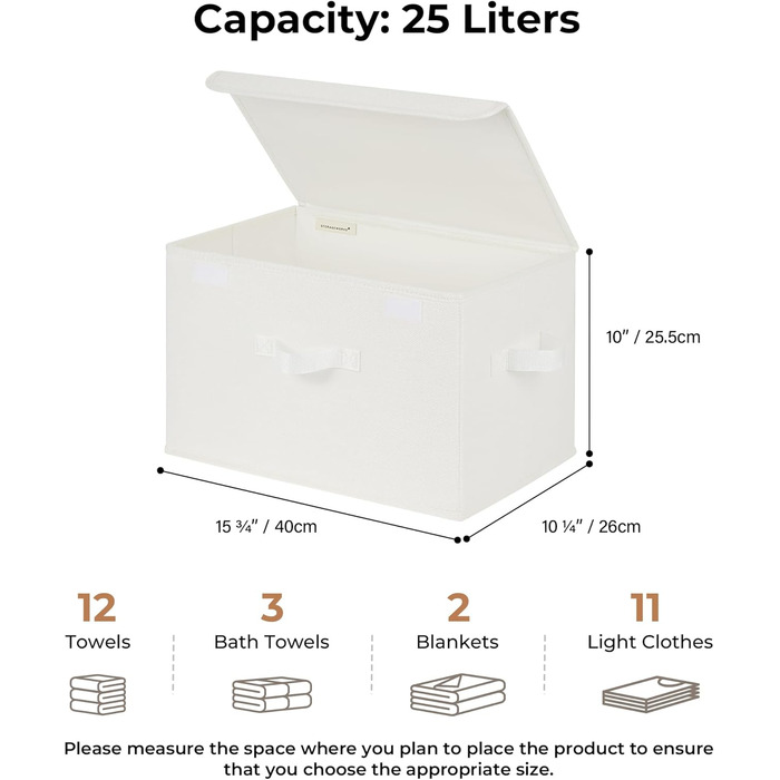 БАБУСЯ КАЖЕ набір тканинних коробок для зберігання та 6 складних підвісних полиць