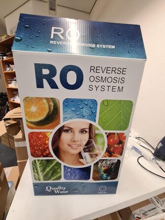 ФІЛЬТР ВОДИ НІМЕЧЧИНА Класична система зворотного осмосу зі змінними фільтрами на 3 роки - 285 літрів питної води щодня - екологічна, проста в установці без бісфенолу А