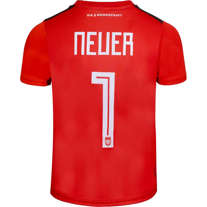 Дитяча футболка воротаря Німеччини, нова, 1, новий сезон, шорти, шкарпетки, розмір 30 (12-13 років), червона