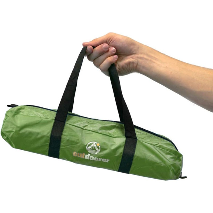 Легкий пляжний намет для активного відпочинку Helios Air 850 - пляжний намет із захистом від сонця UV 80, невеликий розмір для подорожей, сонцезахисний намет з алюмінієвими стійками (зелений)